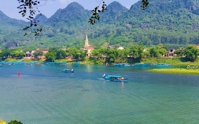 Phong Nha - Kẻ Bàng vào thu rất đẹp nhưng vắng khách do ảnh hưởng dịch bệnh.