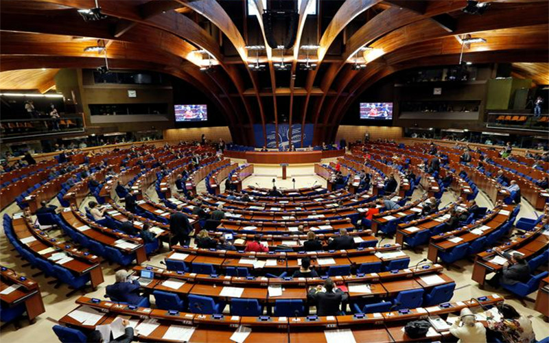 Một phiên thảo luận của PACE tại Strasbourg, Pháp, tháng 4/2017. (Ảnh: Reuters)