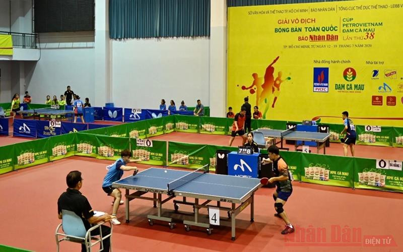 Lịch thi đấu Giải vô địch bóng bàn toàn quốc Báo Nhân Dân 2020