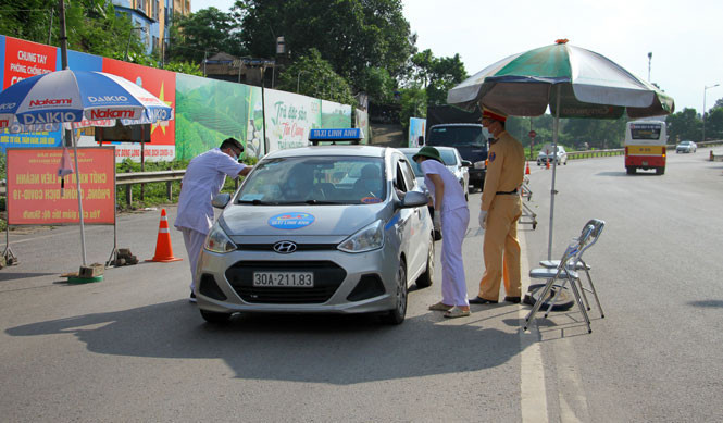 Từ 14 giờ chiều ngày 2- 5, Thái Nguyên khởi động trở lại 28 chốt kiểm soát dịch bệnh Covid-19 tại các cửa ngõ ra vào tỉnh