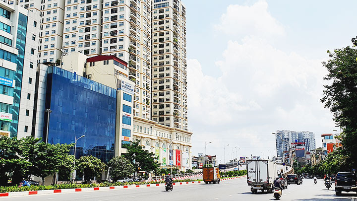 Dự án Hòa Bình Green City 505 Minh Khai còn nợ đọng thuế.