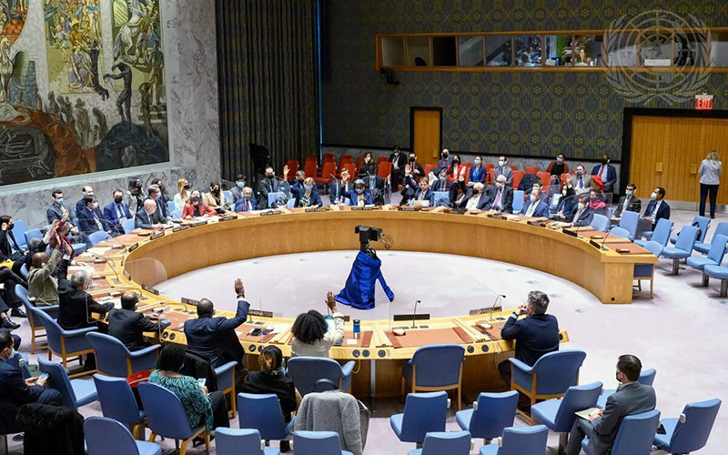 Các nước nhất trí Ðại hội đồng Liên hợp quốc họp khẩn về tình hình Ukraine. (Ảnh LIÊN HỢP QUỐC) 