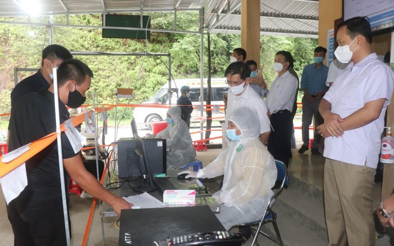 Lai Châu vẫn đang kiểm soát tốt lượt người ra vào tỉnh.