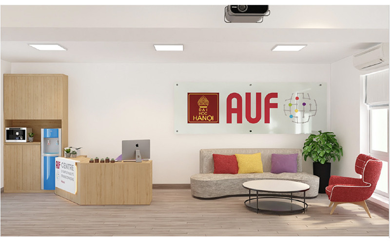 Mô hình Trung tâm CEF tại Đại học Hà Nội.