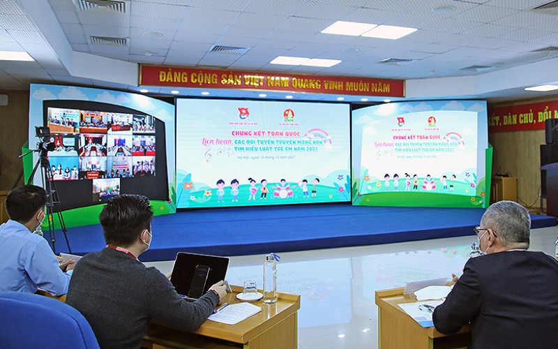 Lần đầu tiên, Liên hoan diễn ra theo hình thức trực tuyến để bảo đảm công tác phòng, chống dịch Covid-19. 