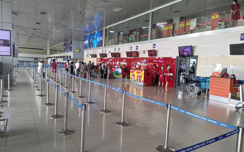 Sảnh E - Nhà ga hành khách T1, Cảng HKQT Nội Bài. (Ảnh: ACV)