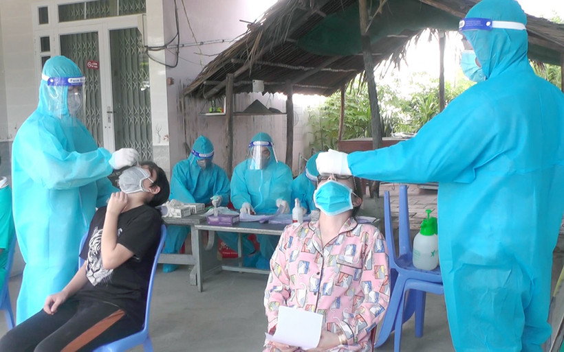 Sóc Trăng đang tích cực sàng lọc F0 nhằm tránh lây lan trong cộng đồng.