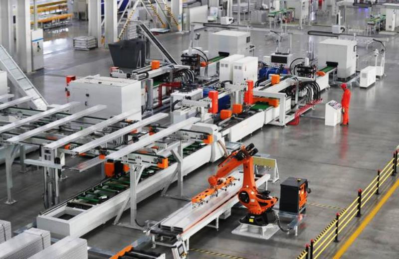 Ảnh minh họa: Một dây chuyền sản xuất công nghệ cao. (Nguồn: Tân Hoa xã)