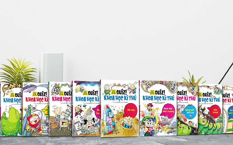 Bộ sách "Quiz! Khoa học kỳ thú".