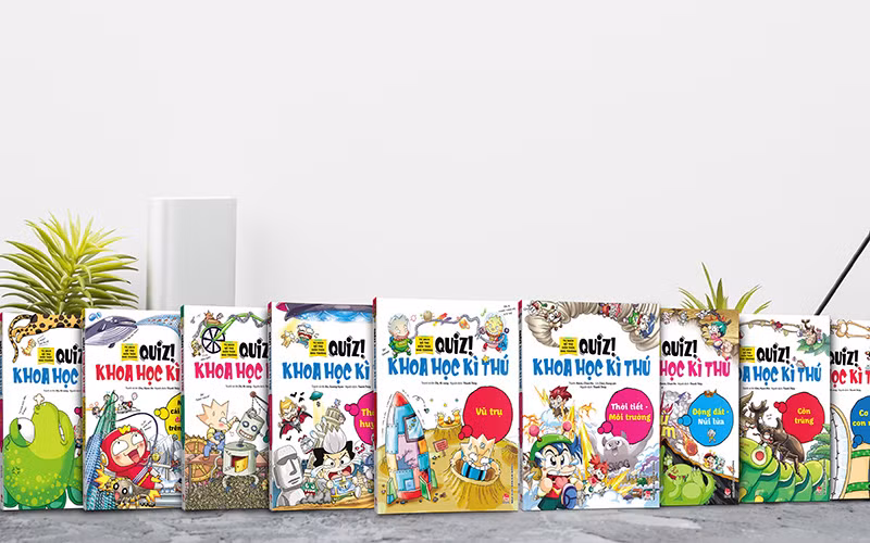 Bộ sách "Quiz! Khoa học kỳ thú".