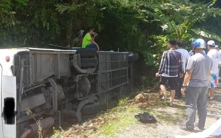 Hiện trường vụ tai nạn 