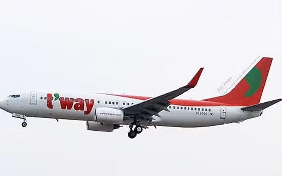 T'way sẽ mở lại đường bay một chiều từ TP Hồ Chí Minh tới Icheon, Hàn Quốc (Ảnh: T'way Airlines)