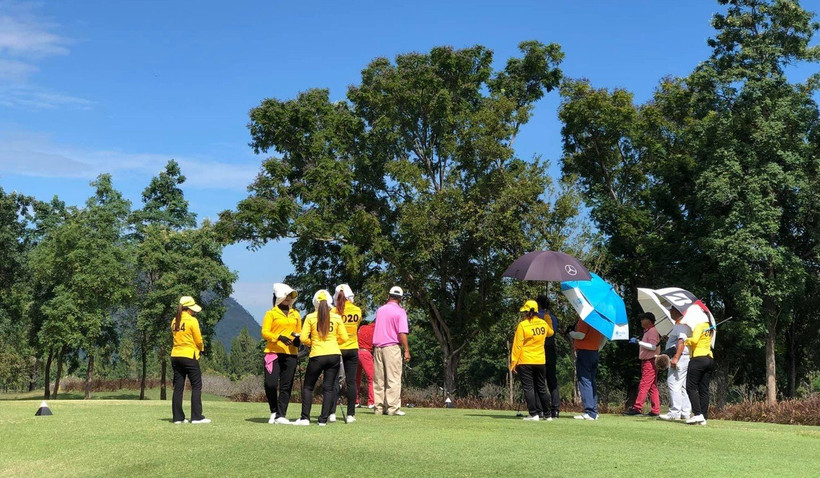Khu nghỉ dưỡng Mida Golf Club, ở tỉnh Kanchanaburi sẽ là một trong những khu nghỉ dưỡng golf làm khu cách ly (Ảnh: SCMP) 