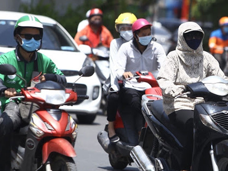 Nhiều nơi trên cả nước tiếp tục nắng nóng trên 40 độ C