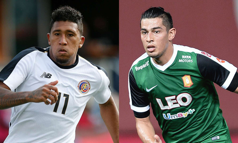 Jose Guillermo Ortiz (trái) và Ariel Rodriguez (phải) sẽ là những chiến hữu quan trọng của Công Phượng trên hàng công TP Hồ Chí Minh.