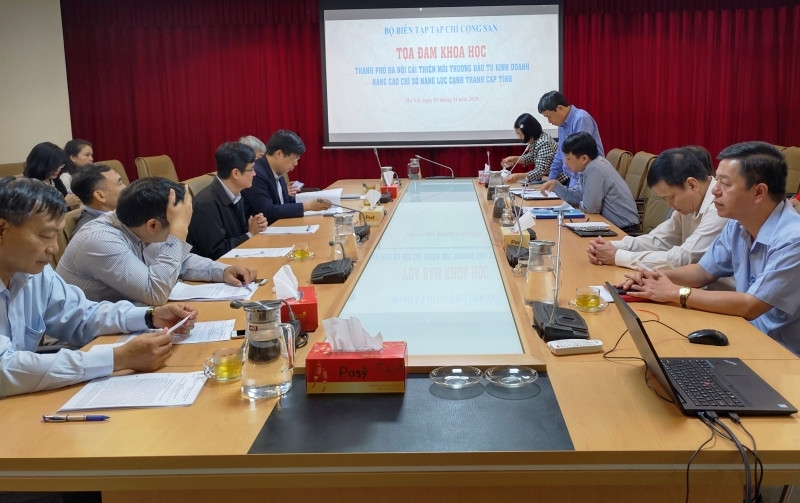 Toàn cảnh tọa đàm.