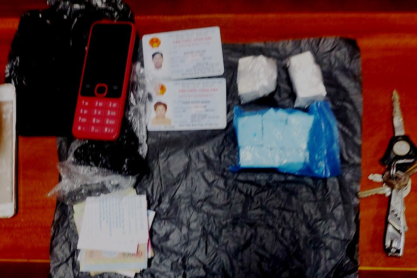 Tang vật bị thu giữ.