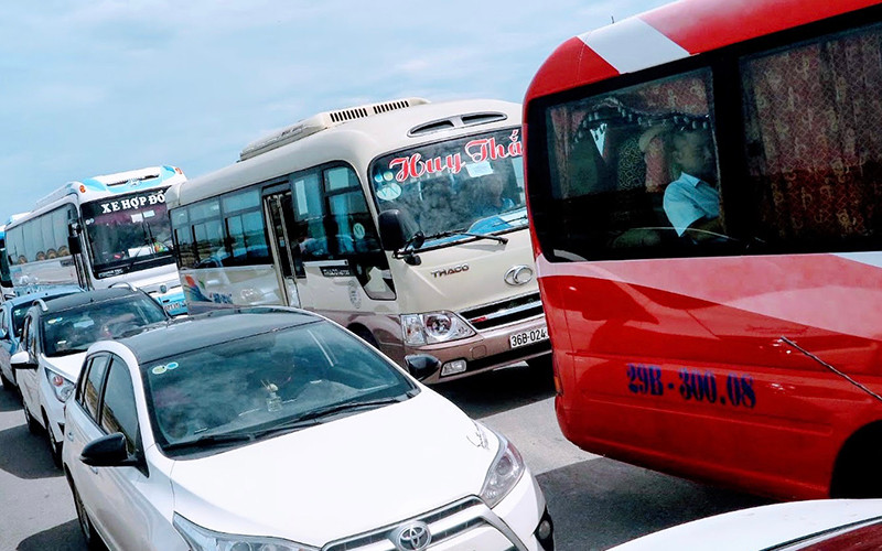 Các hoạt động vận tải hành khách trên địa bàn huyện Vĩnh Bảo (Hải Phòng) được hoạt động trở lại từ trưa 16/7.