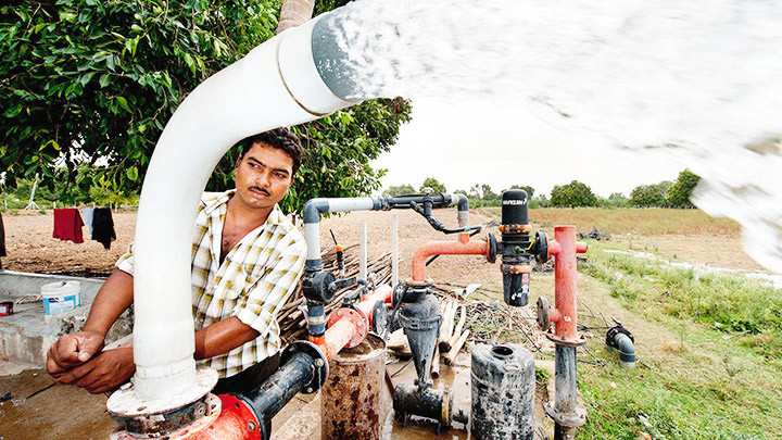 Nguồn nước sẽ cạn kiệt nếu không được quản lý tốt. Ảnh: GETTY