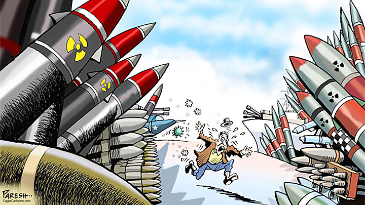 Biếm họa của PARESH NATH