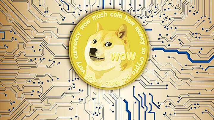 Dogecoin được xem là đồng tiền mã hóa meme đầu tiên. Ảnh: CNN