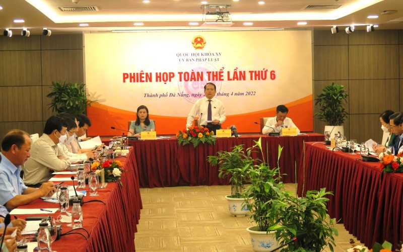 Khai mạc Phiên họp toàn thể lần thứ 6 của Ủy ban Pháp luật của Quốc hội khóa XV.