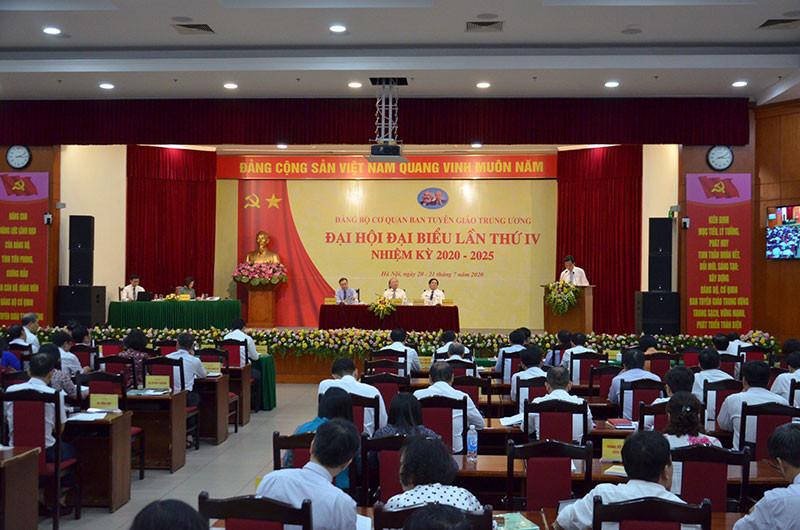 Đại hội Đảng bộ cơ quan Ban Tuyên giáo T.Ư