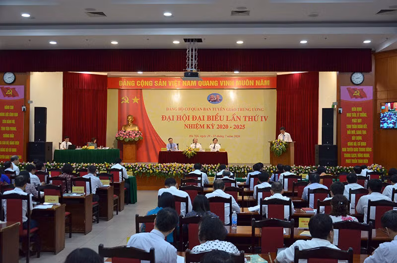 Đại hội Đảng bộ cơ quan Ban Tuyên giáo T.Ư