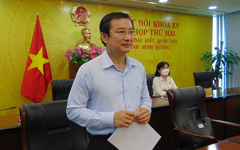 Đại biểu Phạm Trọng Nhân.