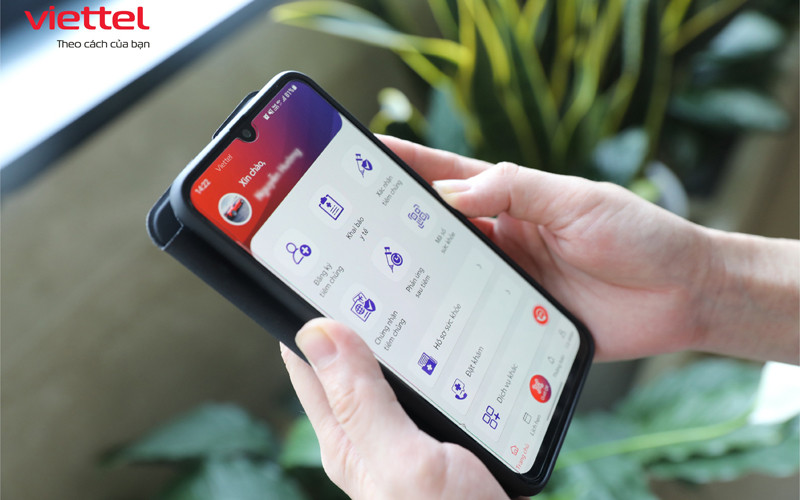 Ứng dụng Sổ sức khỏe điện tử trên điện thoại