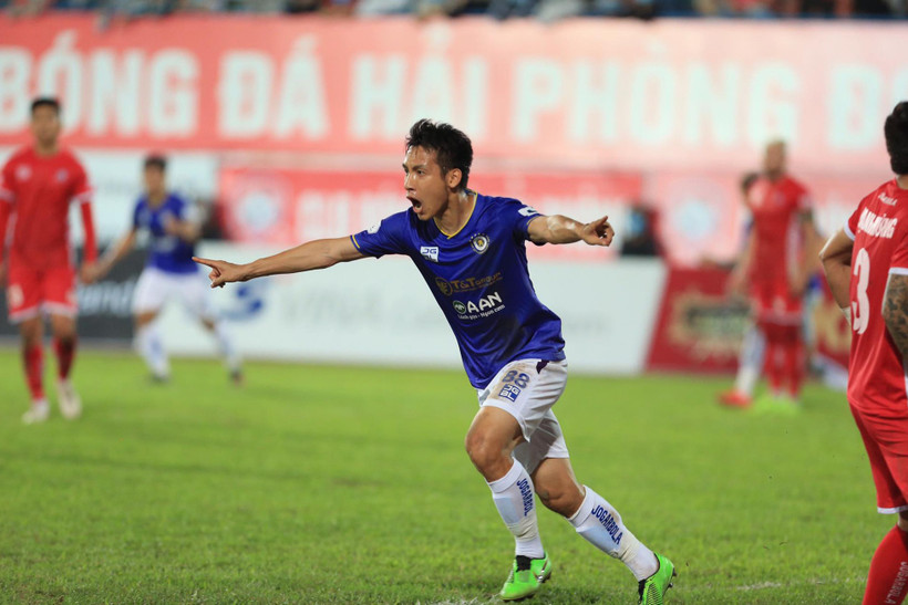 Sự trở lại của Hùng Dũng đồng nghĩa với một chiến thắng quan trọng dành cho CLB Hà Nội. 