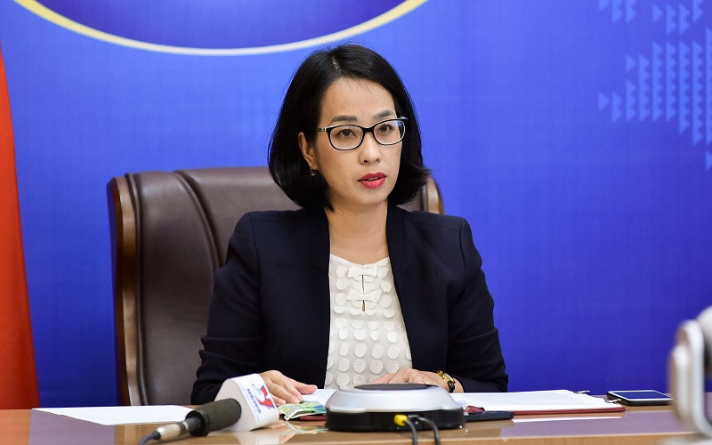 Phó Phát ngôn Bộ Ngoại giao Phạm Thu Hằng. (Ảnh: Bộ Ngoại giao)