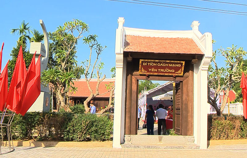 Di tích cách mạng Yên Trường ở xã Thọ Lập, huyện Thọ Xuân, tỉnh Thanh Hóa.