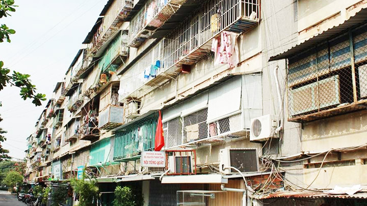 Lượng chung cư cũ chưa được cải tạo trên địa bàn TP Hồ Chí Minh vẫn còn nhiều.