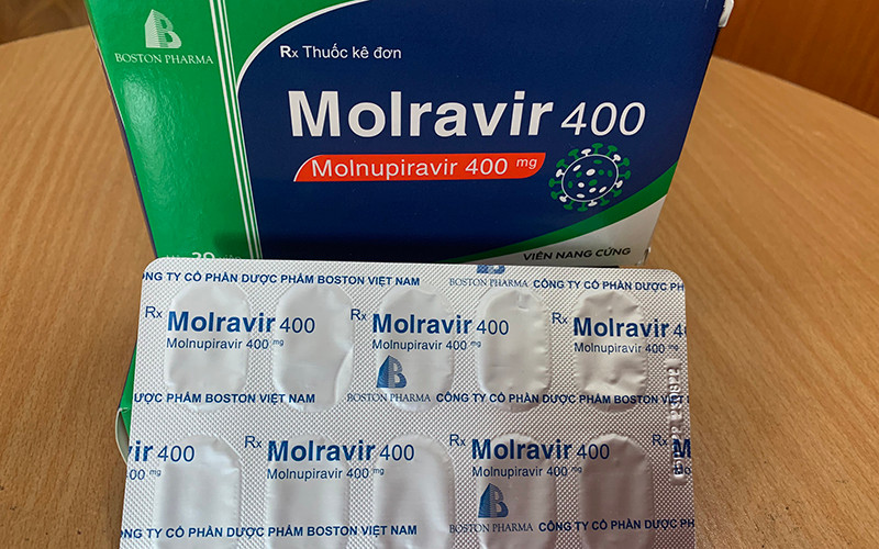 Thuốc Molnupiravir.
