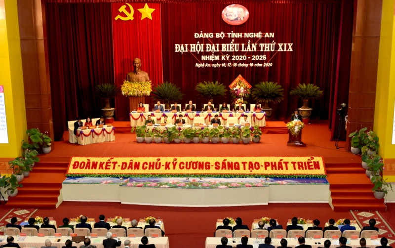 Toàn cảnh đại hội.