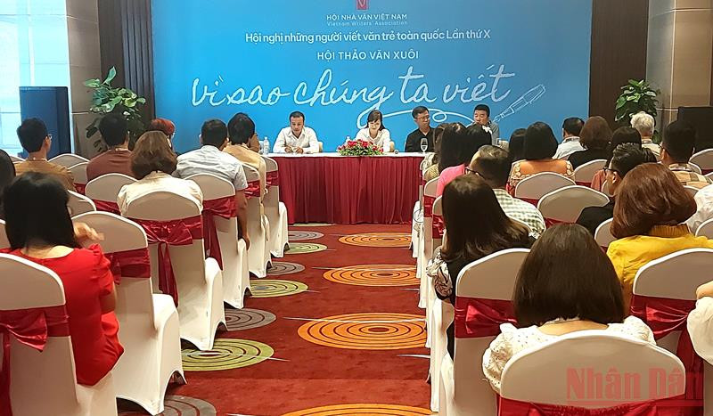 Toàn cảnh Hội thảo Văn xuôi.