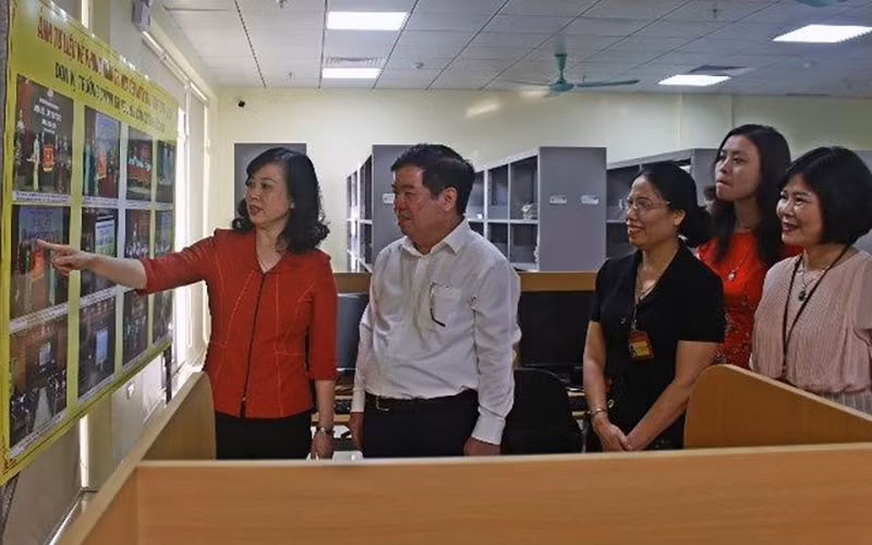 Lãnh đạo tỉnh Bắc Ninh kiểm tra cơ sở vật chất tại Trường Chính trị Nguyễn Văn Cừ.