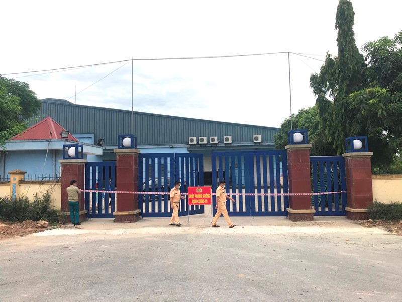 Phong tỏa nhà máy GMP CTCP Dược Hà Tĩnh.