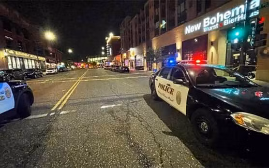 Cảnh sát phong tỏa hiện trường vụ xả súng. (Nguồn: Sở Cảnh sát Saint Paul)