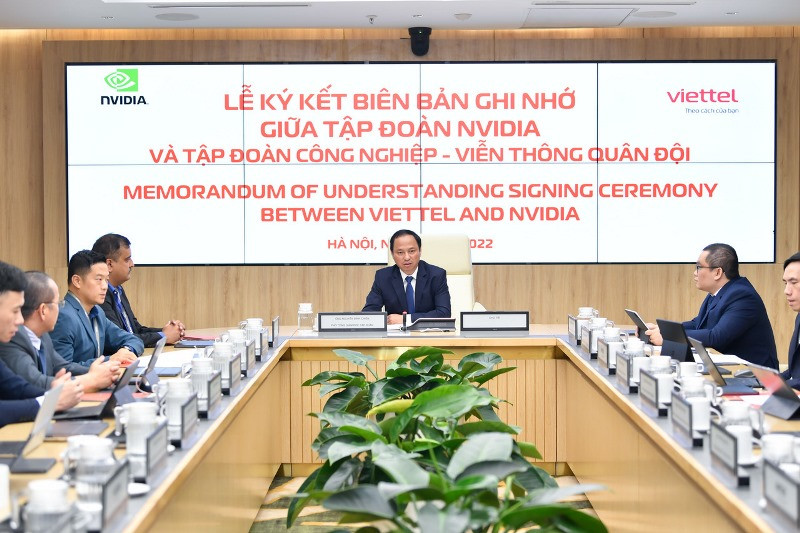 Lễ ký kết biên bản ghi nhớ.