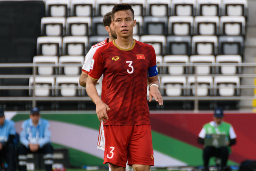 Đội trưởng Đội tuyển quốc gia Việt Nam Quế Ngọc Hải. (Ảnh: Foto)