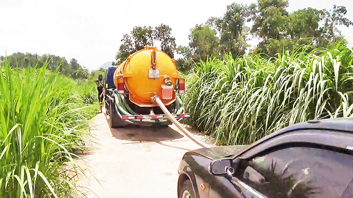 Sau khi được cấp phép, nhiều công ty đã thuê lại đơn vị khác đi xả thải trộm gây nguy hại cho môi trường.