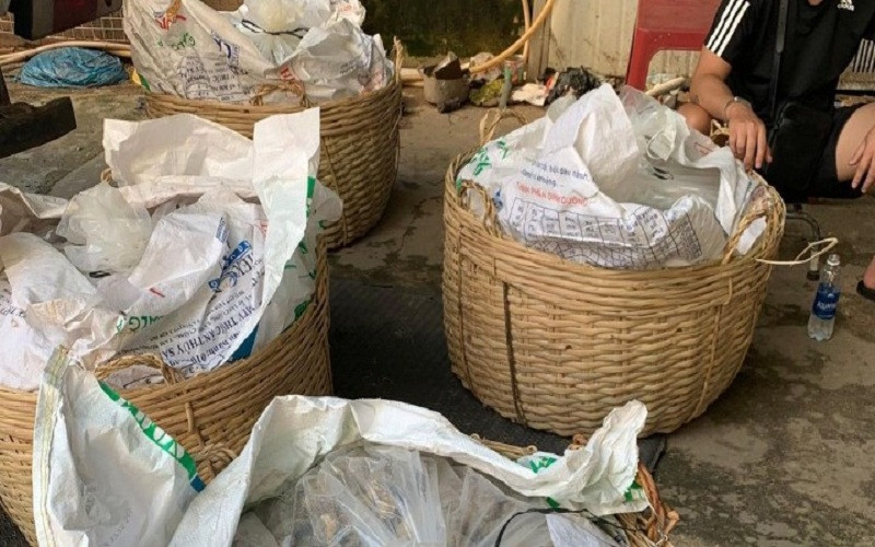 Tang vật bị cơ quan chức năng phát hiện, bắt giữ. (Ảnh: VĂN MINH)