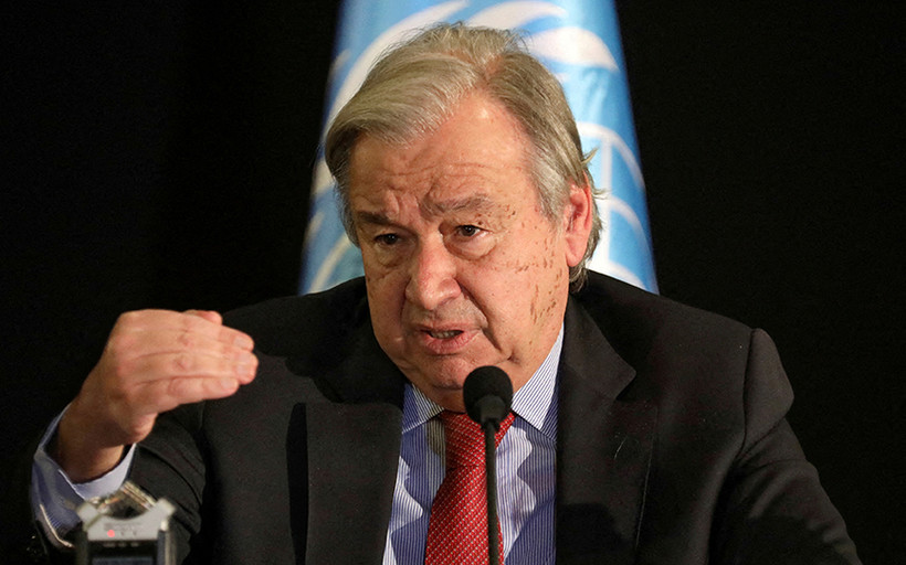 Tổng Thư ký Liên hợp quốc Antonio Guterres. (Nguồn: Reuters)