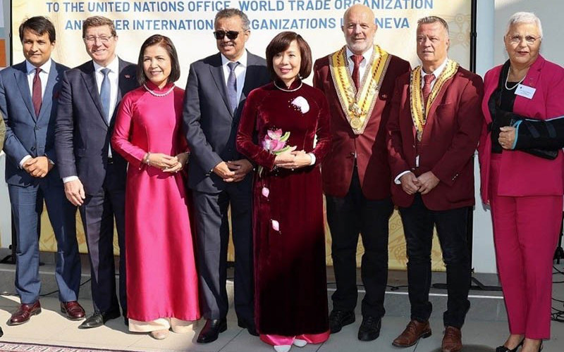 Ngày Văn hóa Việt Nam - Thụy Sĩ tại Phái đoàn Việt Nam ở Geneva.