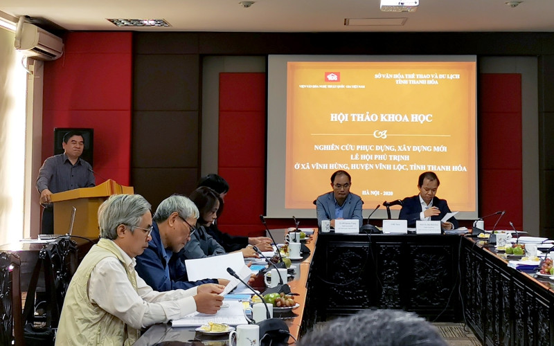 Hội thảo khoa học nghiên cứu phục dựng Lễ hội Phủ Trịnh.