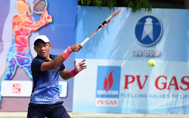 Lý Hoàng Nam có ngày ra quân thuận lợi ở nội dung đơn nam. (Ảnh: VTF)