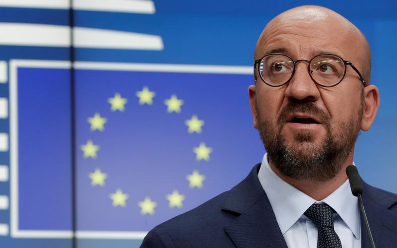 Chủ tịch Hội đồng châu Âu (EC) Charles Michel. (Ảnh: Reuters)