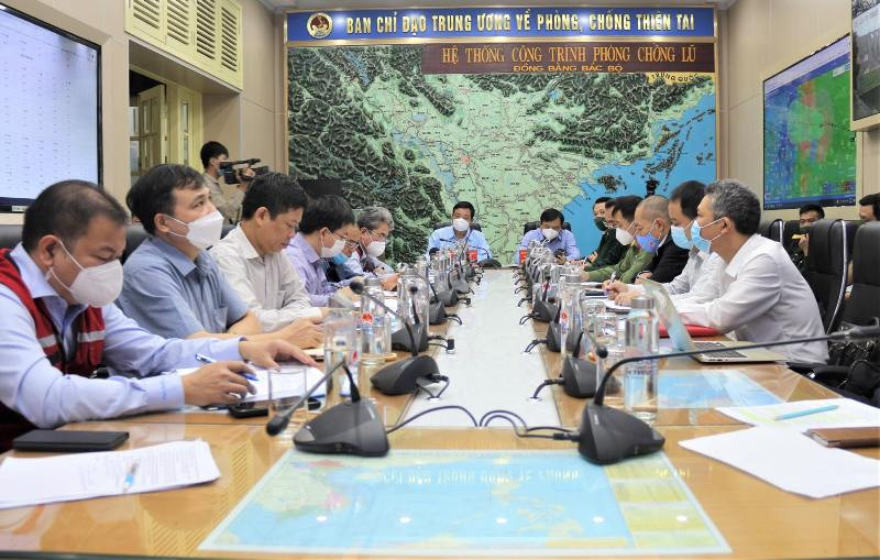 Họp Ban Chỉ đạo quốc gia về phòng, chống thiên tai ngày 26/10.